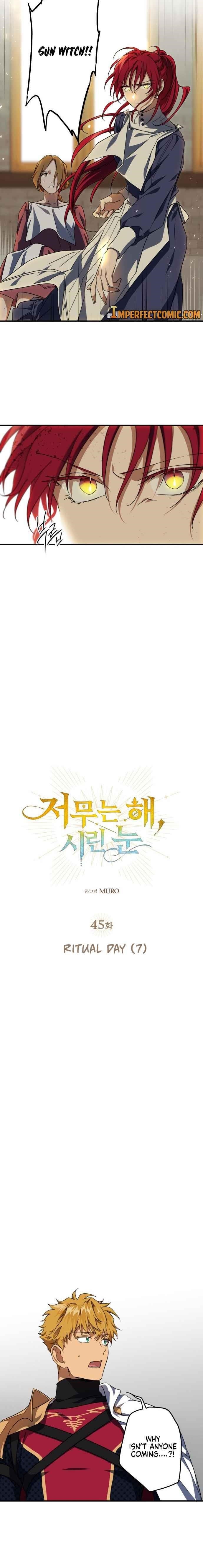 Blinded By The Setting Sun Chapter 45 - Page 3 in English