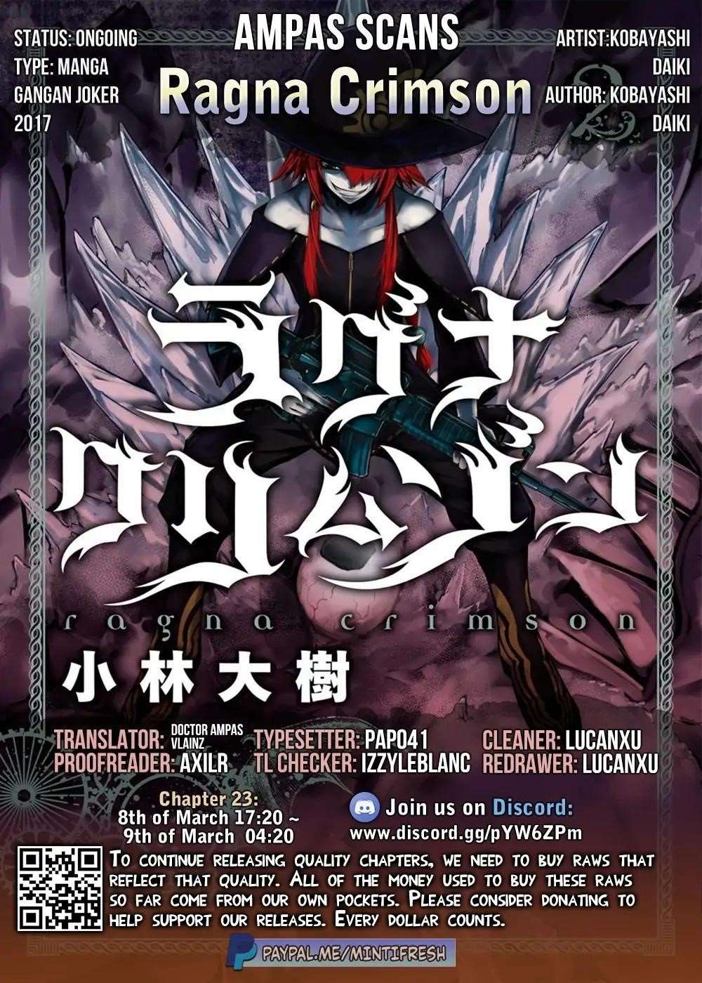Ragna Crimson Chapter 23 - Page 54 in English