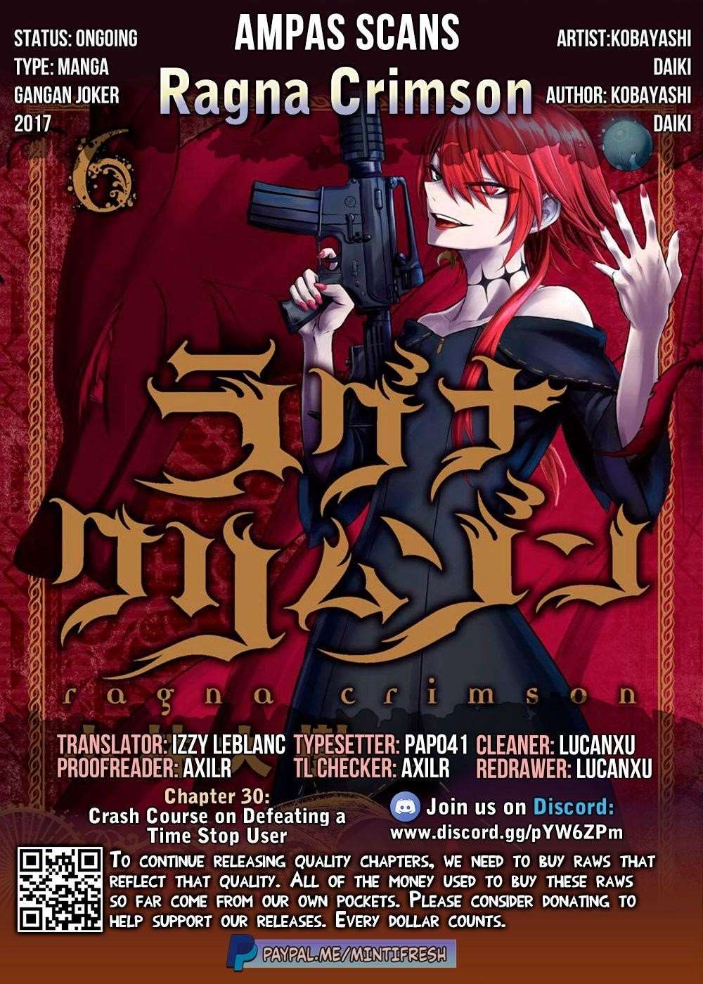 Ragna Crimson Chapter 30 - Page 40 in English