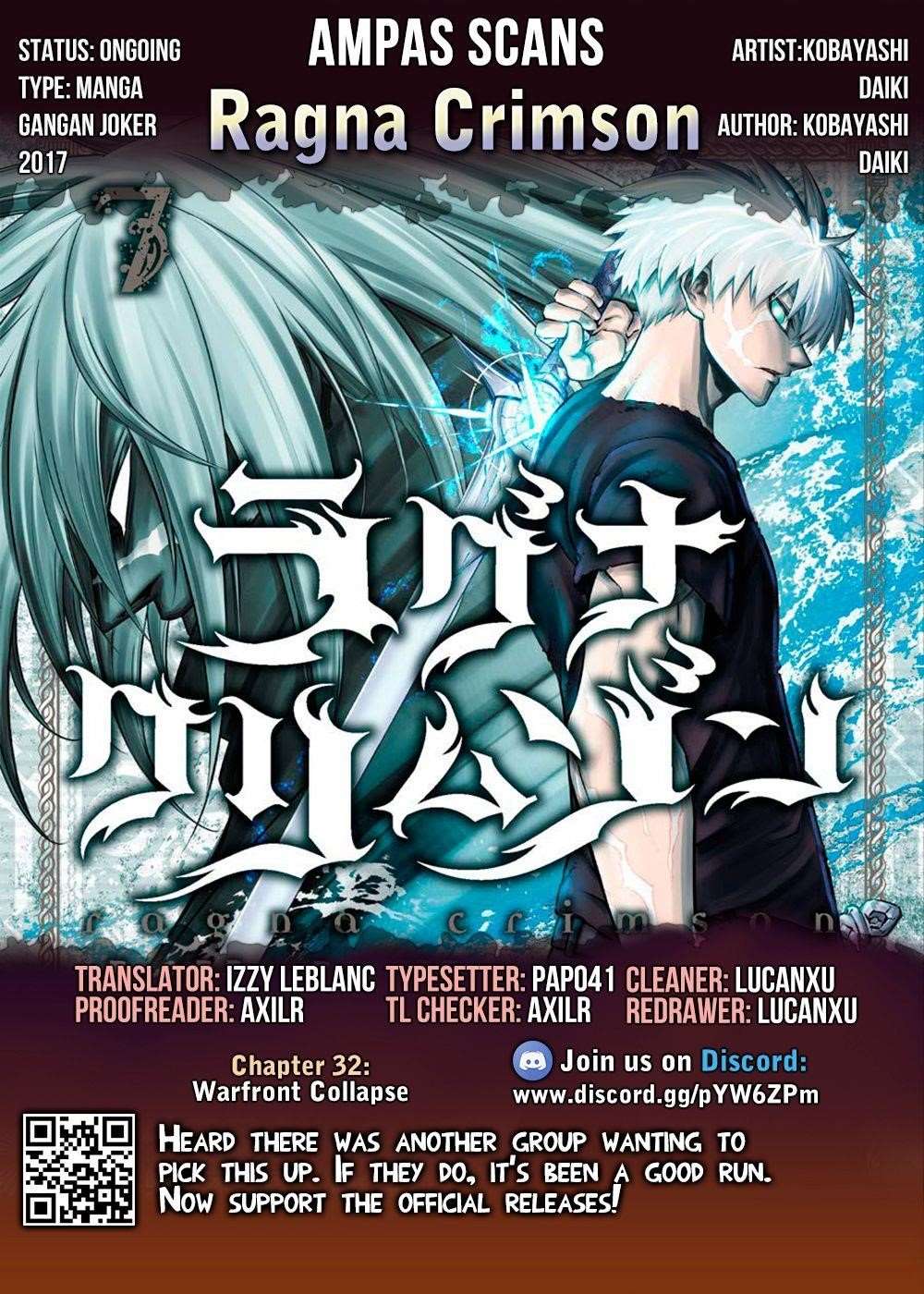 Ragna Crimson Chapter 32 - Page 33 in English