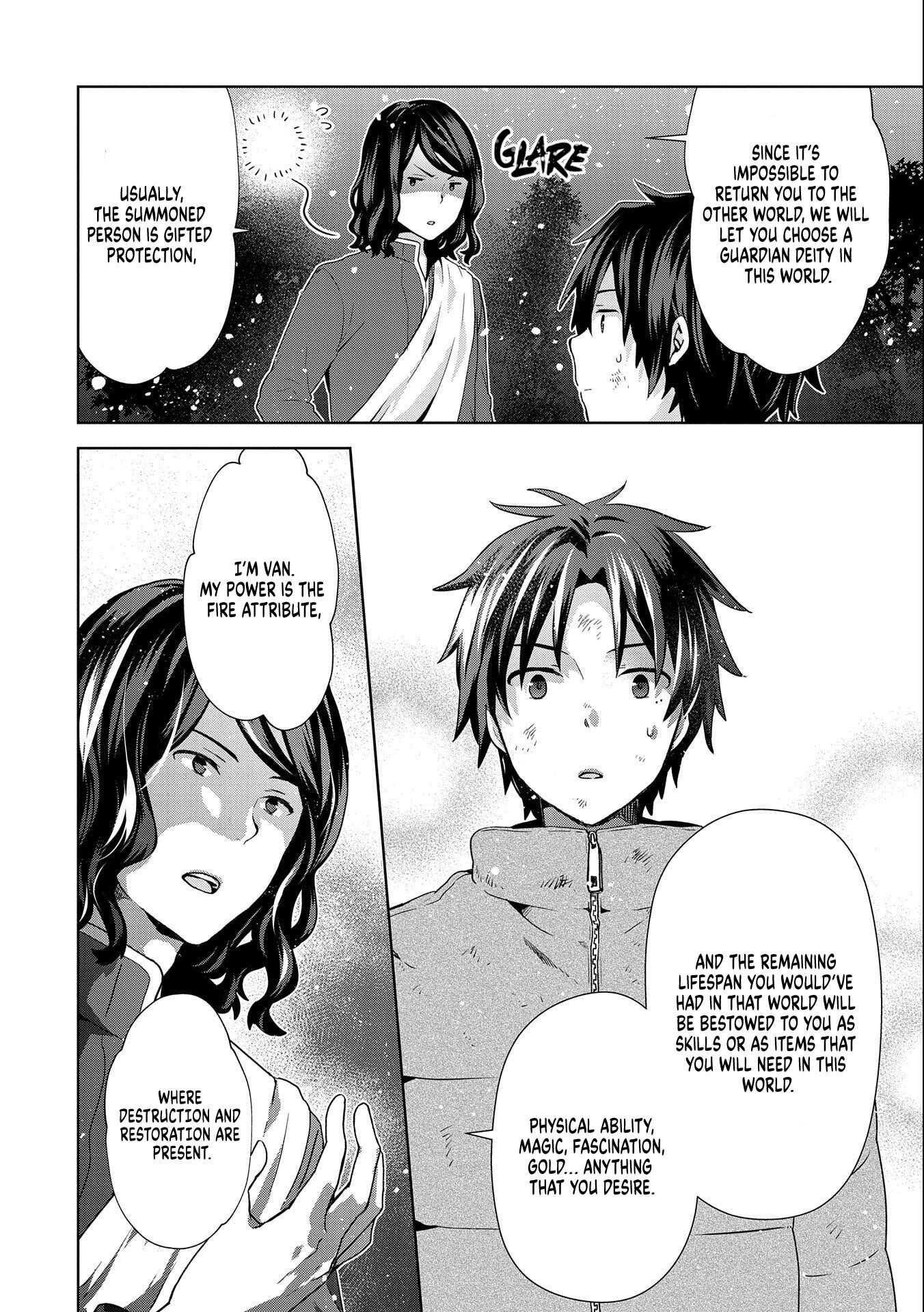 I Got Sent to Another World, but It’s in the Mountains. In Reaction, I Choose Comfort Over Strength Chapter 2 - Page 12 in English