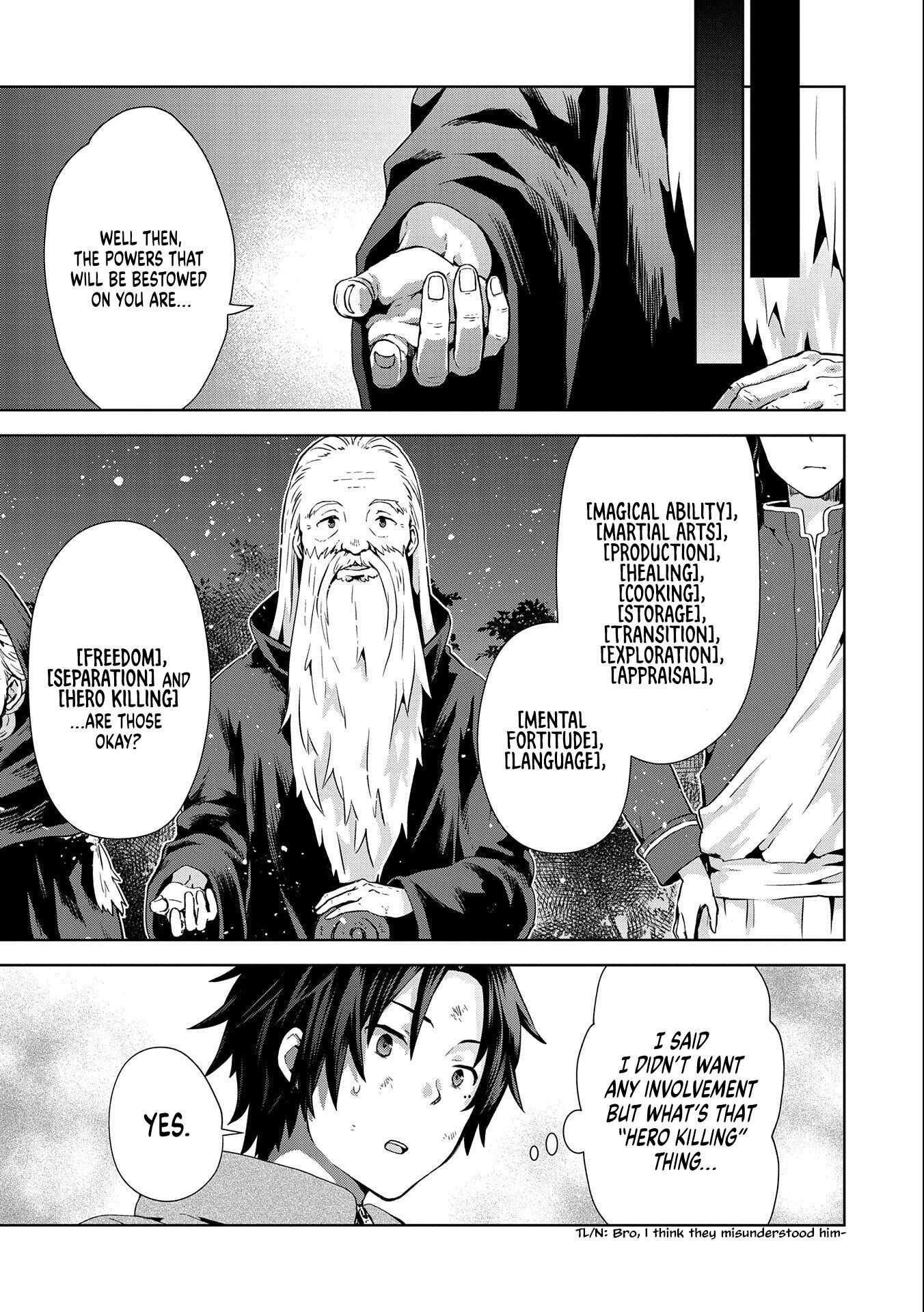 I Got Sent to Another World, but It’s in the Mountains. In Reaction, I Choose Comfort Over Strength Chapter 2 - Page 19 in English