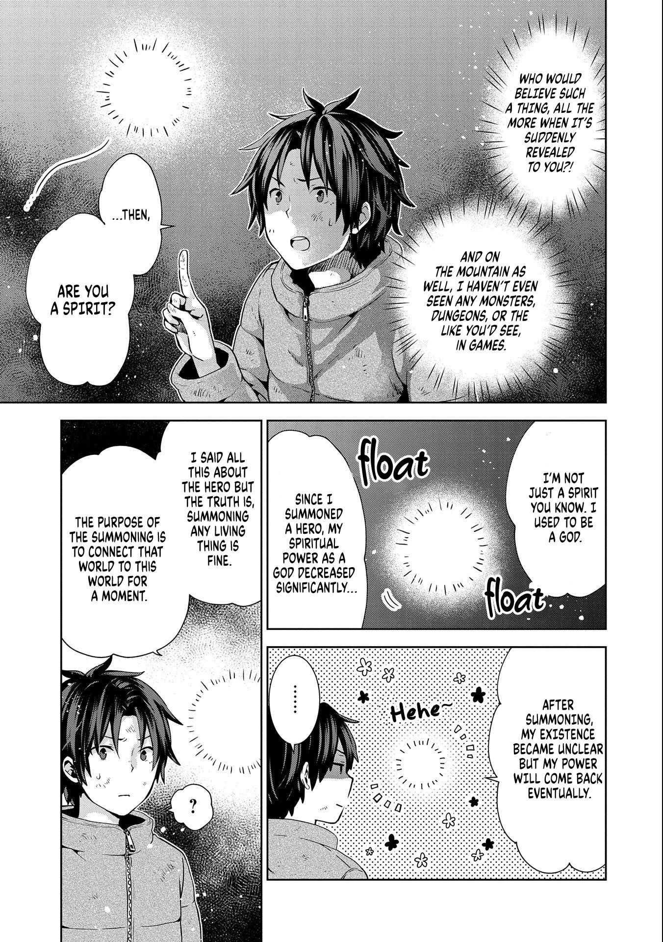 I Got Sent to Another World, but It’s in the Mountains. In Reaction, I Choose Comfort Over Strength Chapter 2 - Page 5 in English