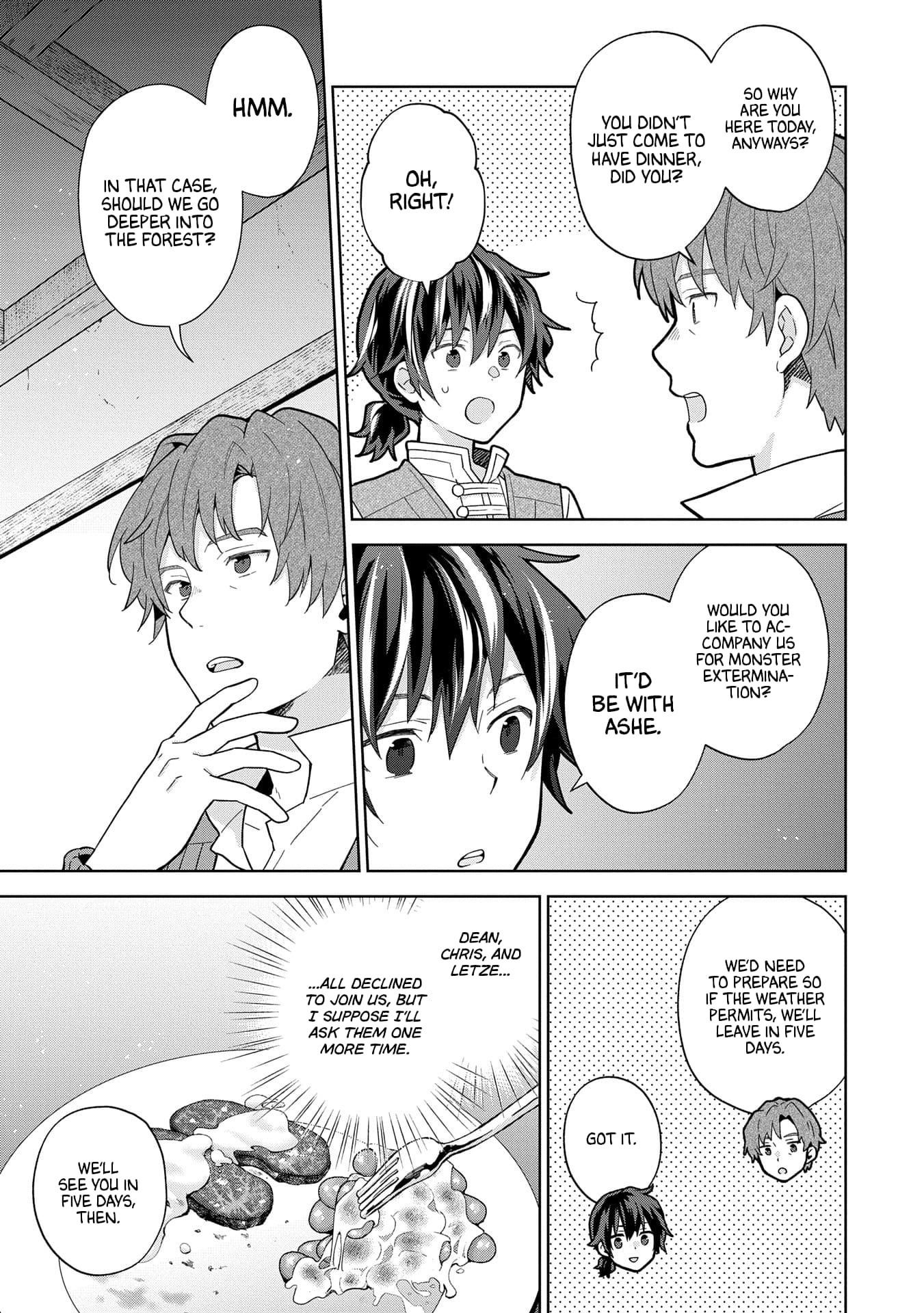 I Got Sent to Another World, but It’s in the Mountains. In Reaction, I Choose Comfort Over Strength Chapter 28 - Page 29 in English