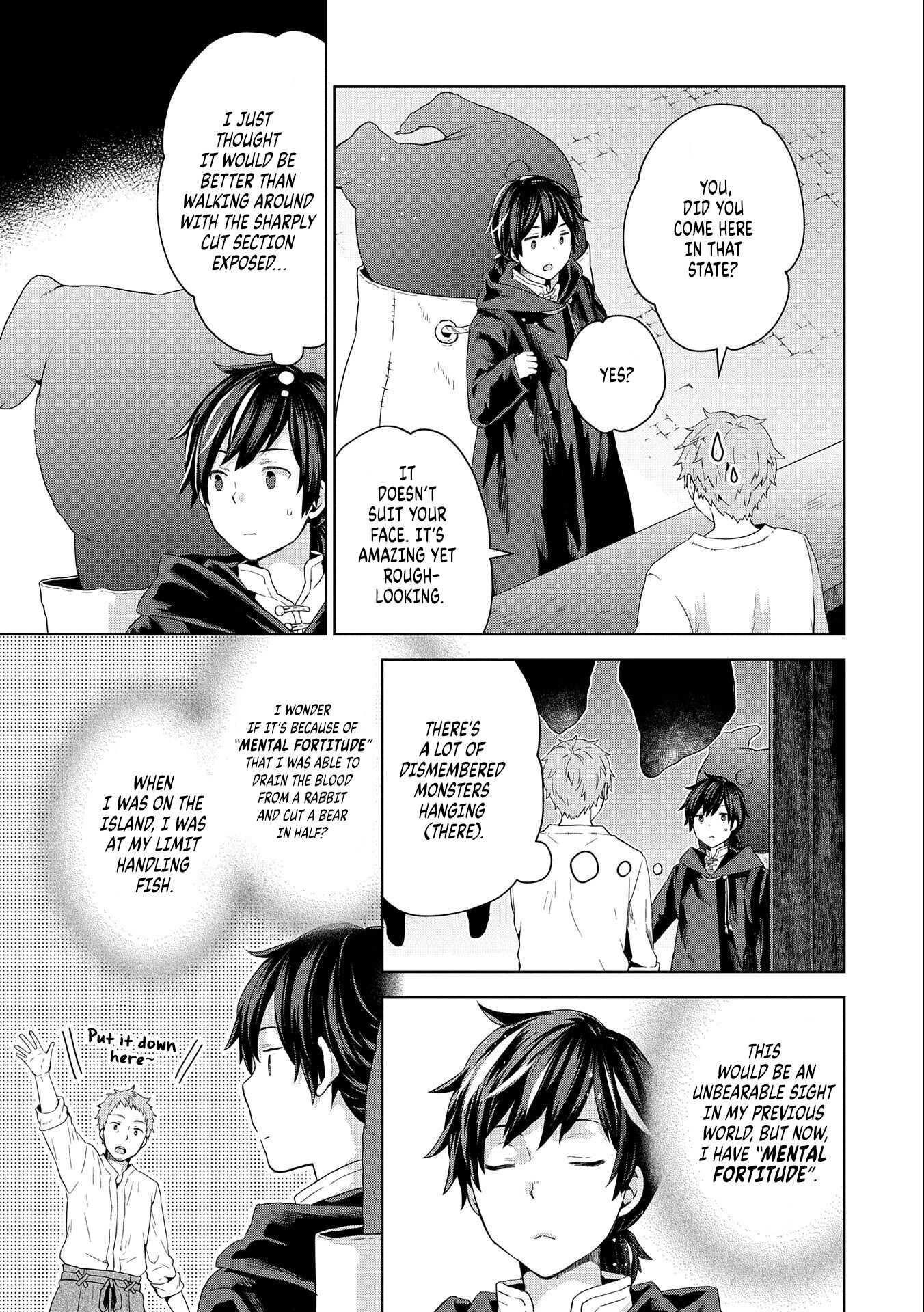 I Got Sent to Another World, but It’s in the Mountains. In Reaction, I Choose Comfort Over Strength Chapter 4 - Page 9 in English