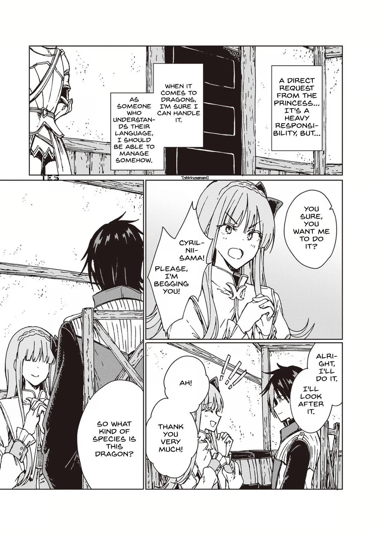 I’ve Been Kicked Out of an S-Rank Guild. But Only I Can Communicate With Dragons. Before I Knew It, I Became the Greatest Dragon Knight Chapter 11 - Page 9 in English