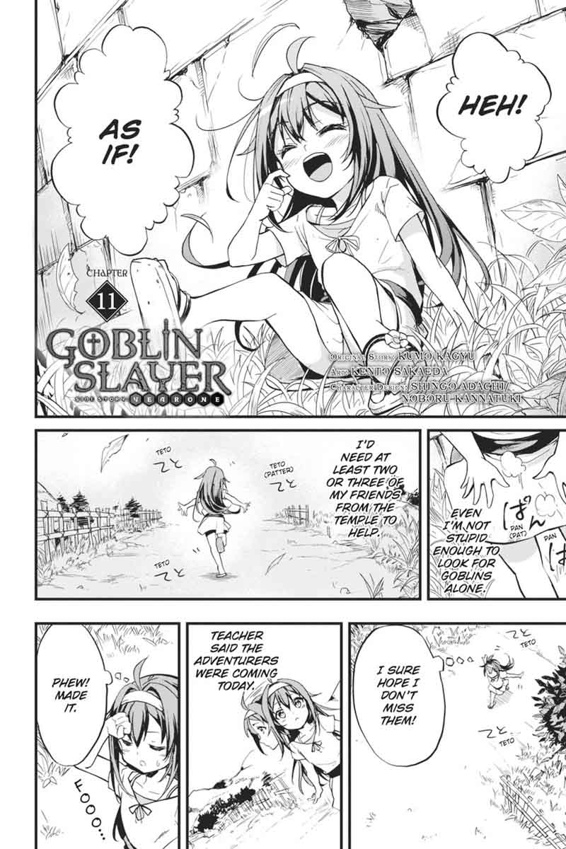 GOBLIN SLAYER: SIDE STORY YEAR ONE Chapter 11 - Page 3 in English