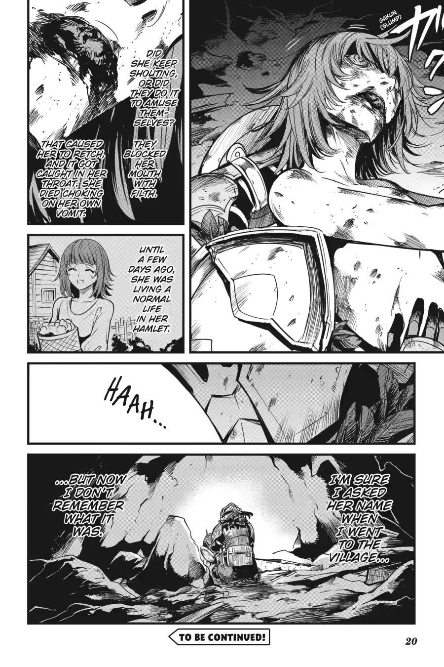 GOBLIN SLAYER: SIDE STORY YEAR ONE Chapter 114 - Page 20 in English