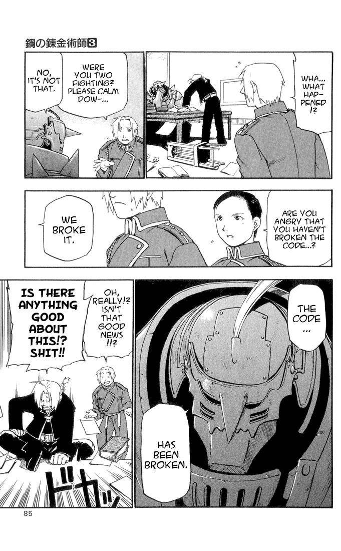 Fullmetal Alchemist Chapter 10 - Page 34 in English
