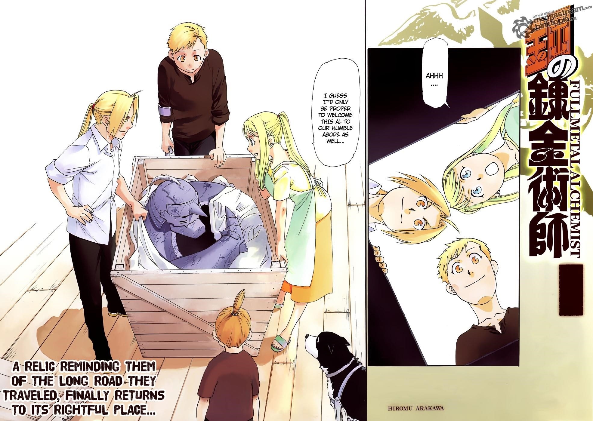 Fullmetal Alchemist Chapter 108.1 - Page 4 in English