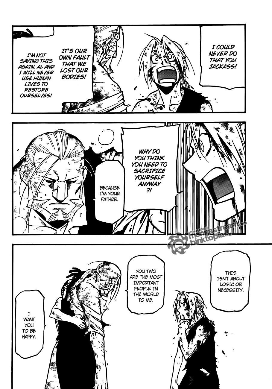Fullmetal Alchemist Chapter 108 - Page 38 in English