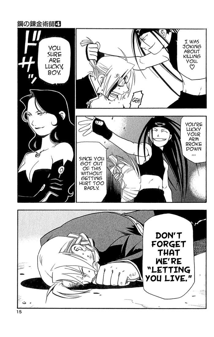 Fullmetal Alchemist Chapter 13 - Page 11 in English