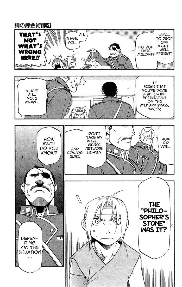 Fullmetal Alchemist Chapter 15 - Page 23 in English