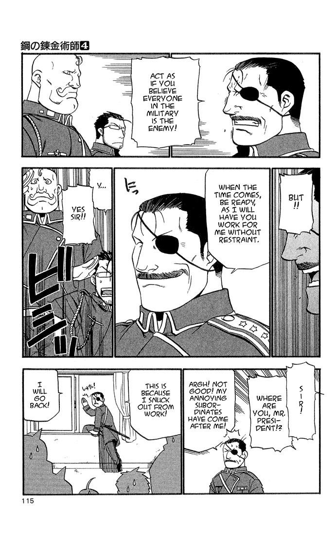Fullmetal Alchemist Chapter 15 - Page 27 in English