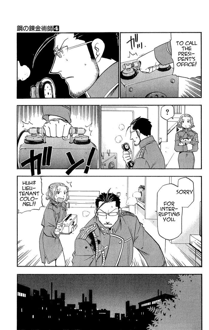 Fullmetal Alchemist Chapter 15 - Page 37 in English
