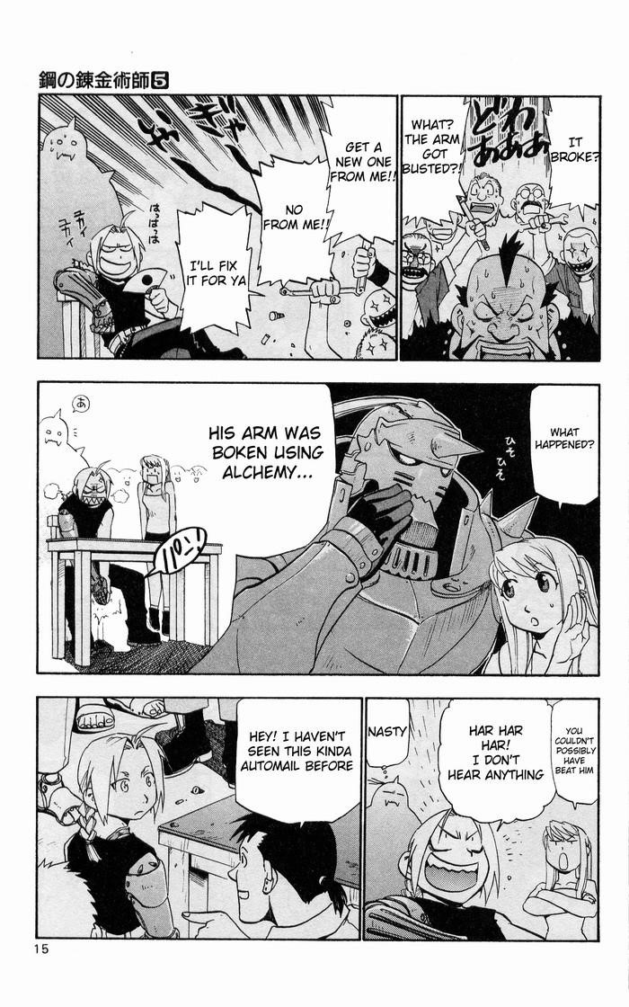 Fullmetal Alchemist Chapter 17 - Page 10 in English