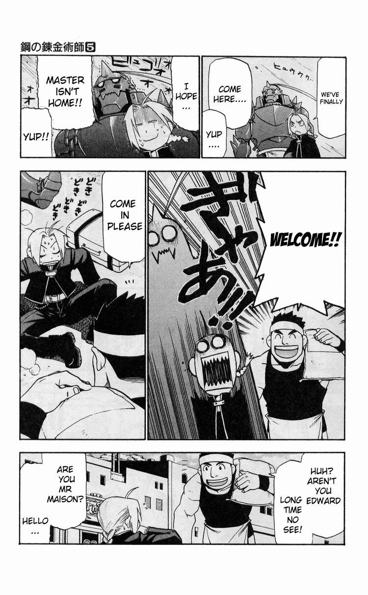 Fullmetal Alchemist Chapter 19 - Page 31 in English