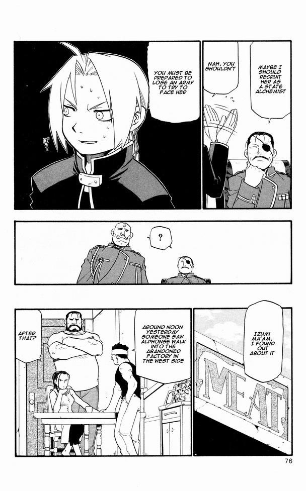 Fullmetal Alchemist Chapter 27 - Page 28 in English