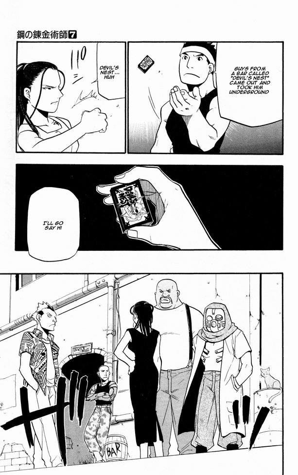 Fullmetal Alchemist Chapter 27 - Page 29 in English