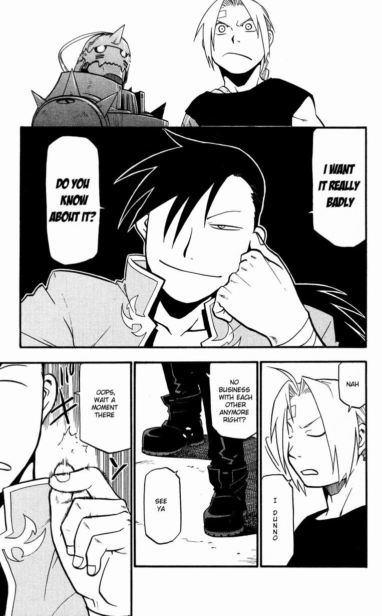 Fullmetal Alchemist Chapter 32 - Page 36 in English