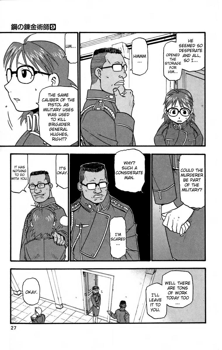 Fullmetal Alchemist Chapter 34 - Page 22 in English