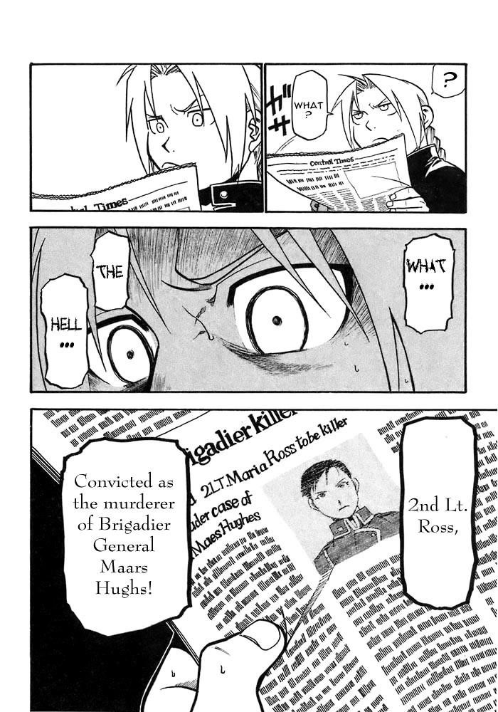 Fullmetal Alchemist Chapter 35 - Page 23 in English