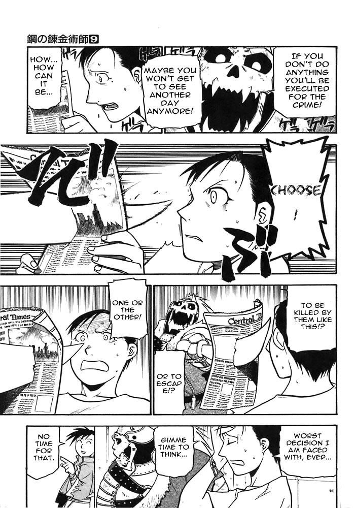 Fullmetal Alchemist Chapter 35 - Page 34 in English