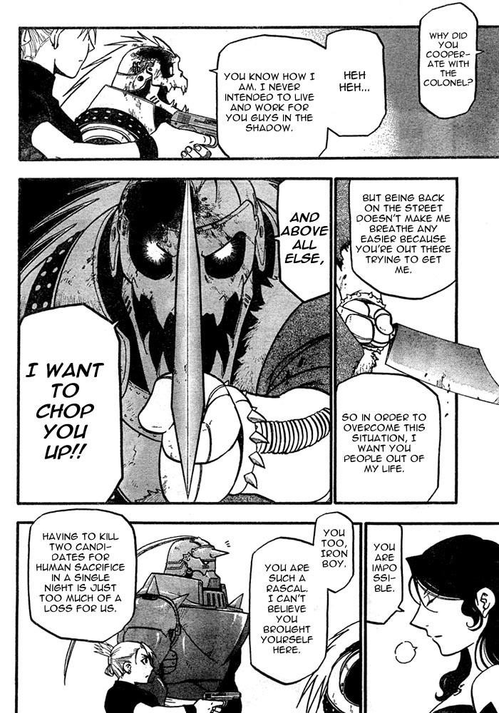 Fullmetal Alchemist Chapter 39 - Page 20 in English