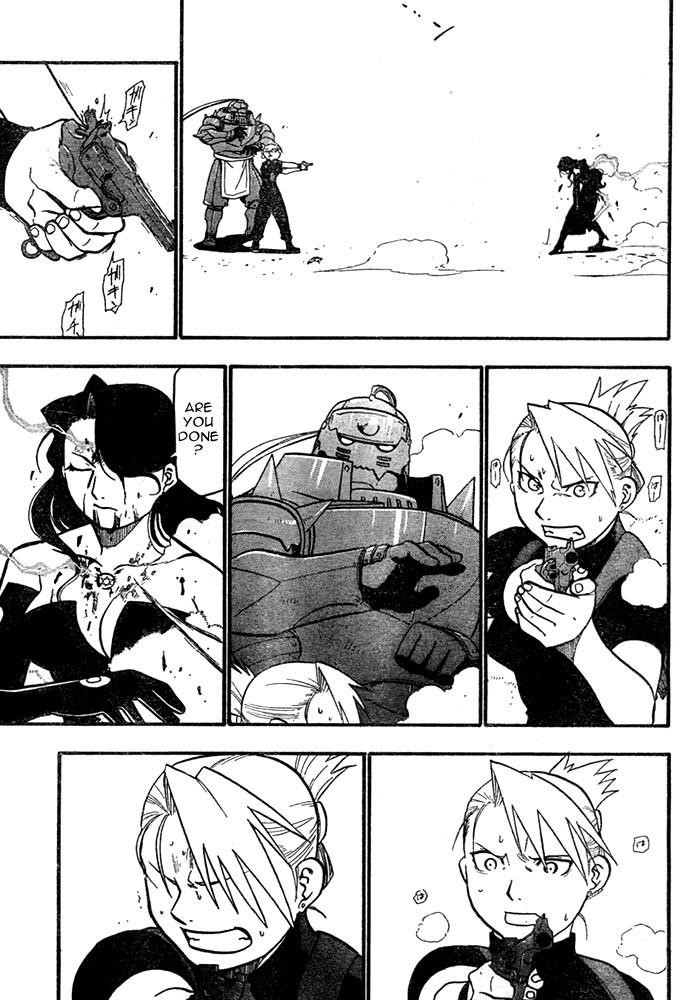 Fullmetal Alchemist Chapter 39 - Page 27 in English