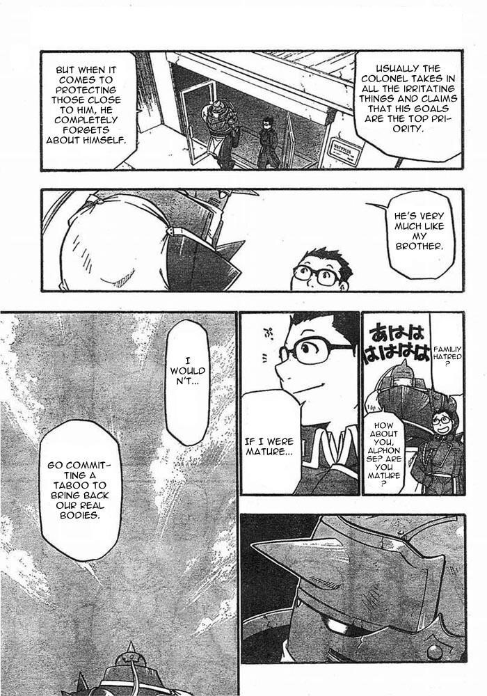 Fullmetal Alchemist Chapter 40 - Page 22 in English