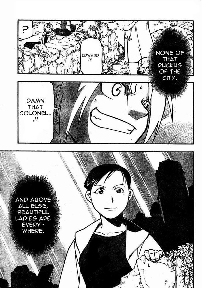Fullmetal Alchemist Chapter 40 - Page 30 in English