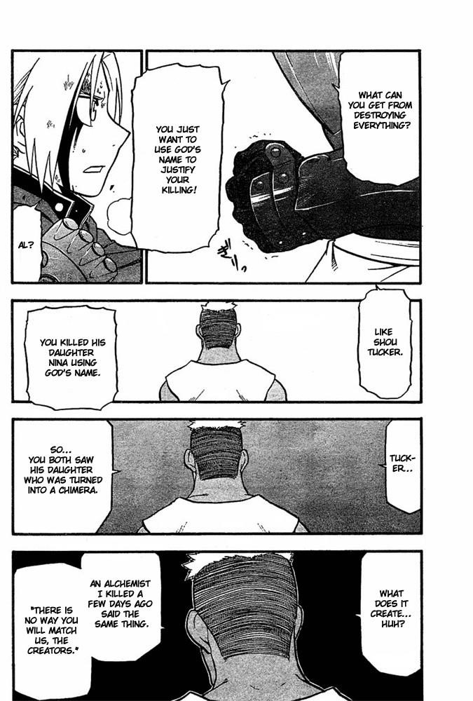 Fullmetal Alchemist Chapter 46 - Page 33 in English