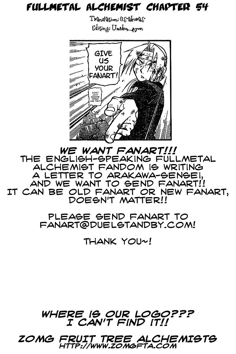 Fullmetal Alchemist Chapter 54 - Page 42 in English