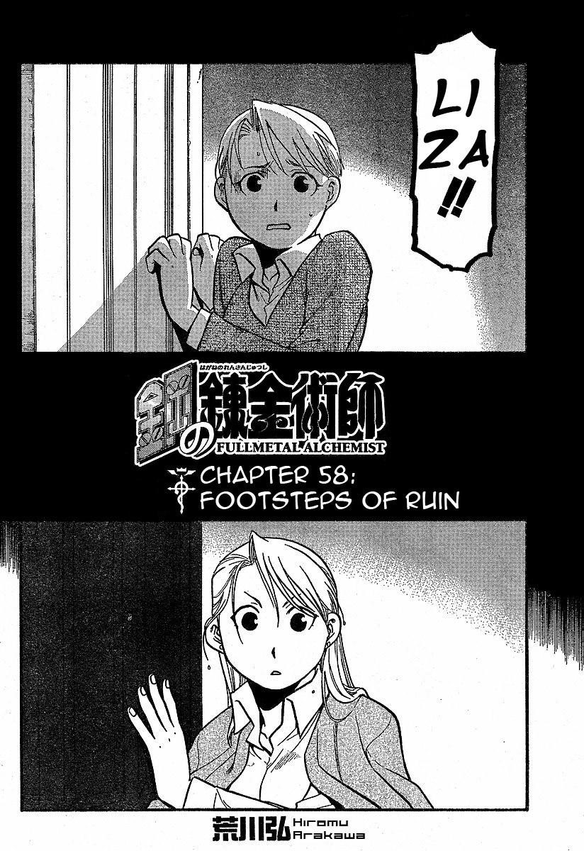 Fullmetal Alchemist Chapter 58 - Page 6 in English