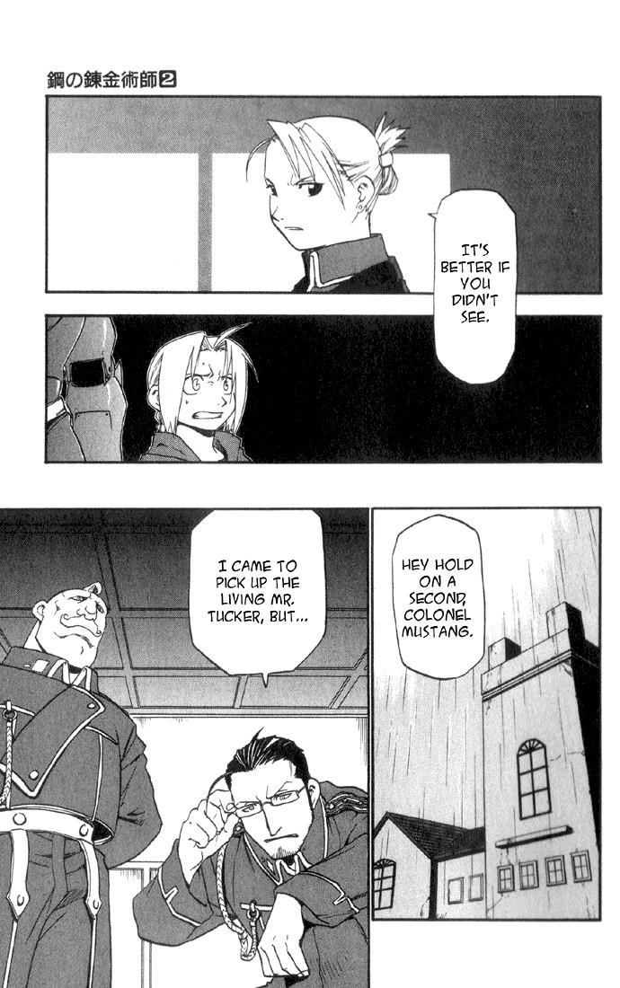 Fullmetal Alchemist Chapter 6 - Page 10 in English