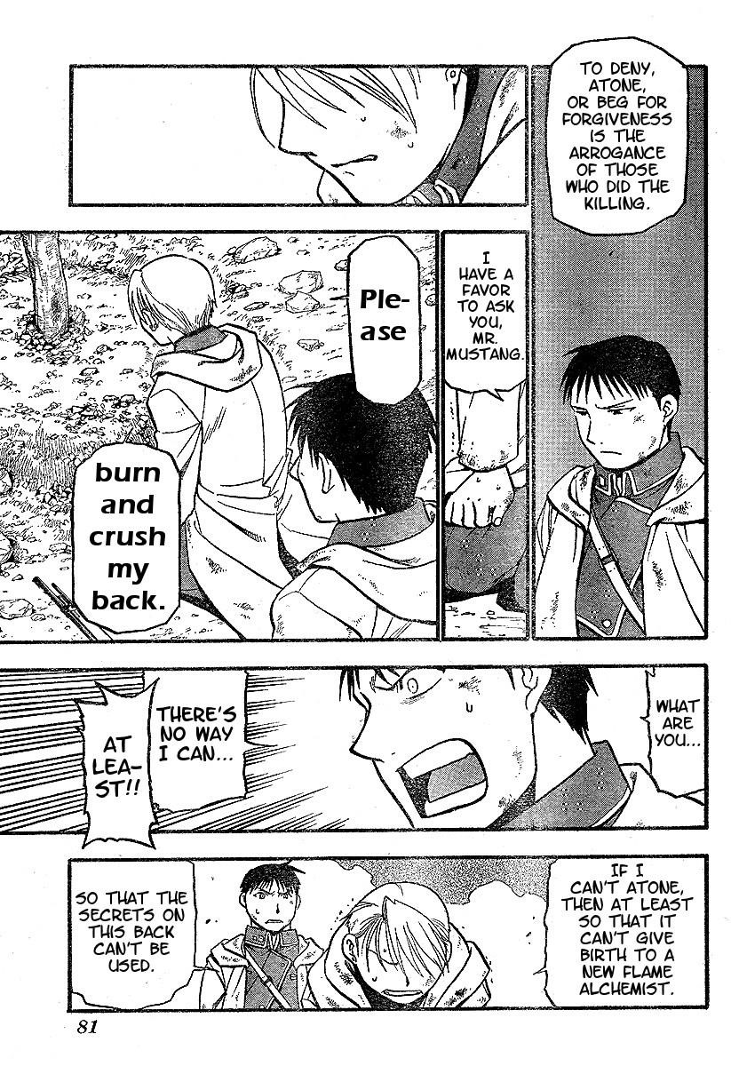 Fullmetal Alchemist Chapter 61 - Page 40 in English