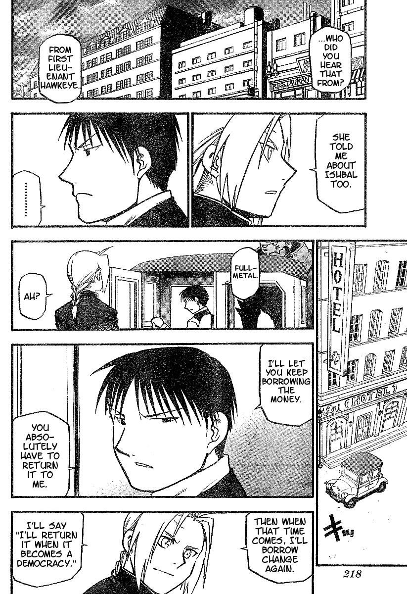 Fullmetal Alchemist Chapter 63 - Page 4 in English