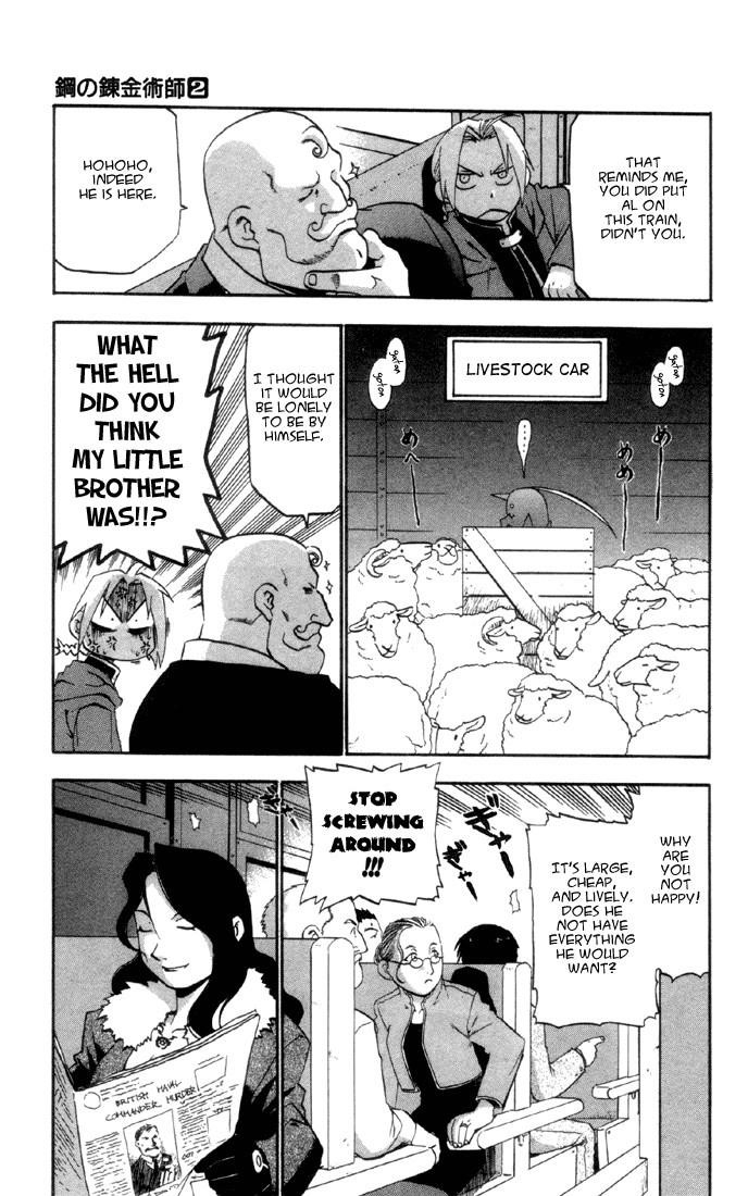 Fullmetal Alchemist Chapter 8 - Page 12 in English