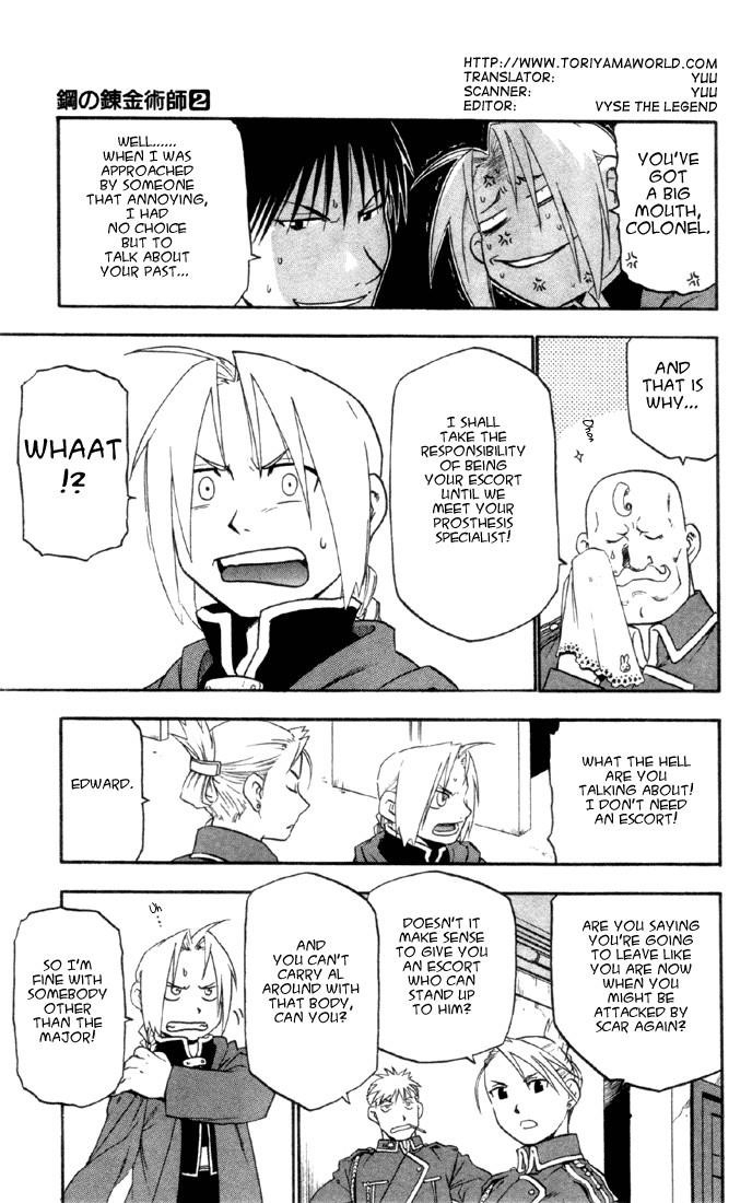 Fullmetal Alchemist Chapter 8 - Page 6 in English
