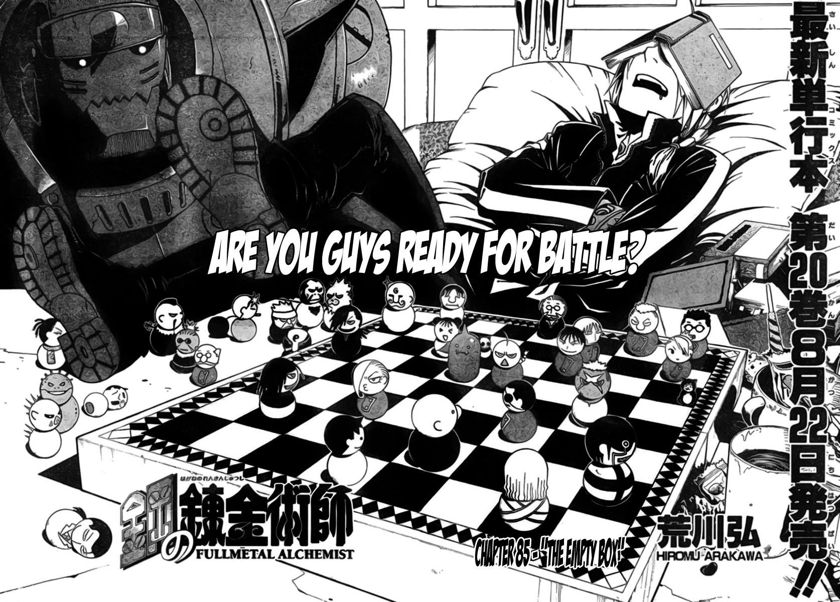 Fullmetal Alchemist Chapter 85 - Page 7 in English