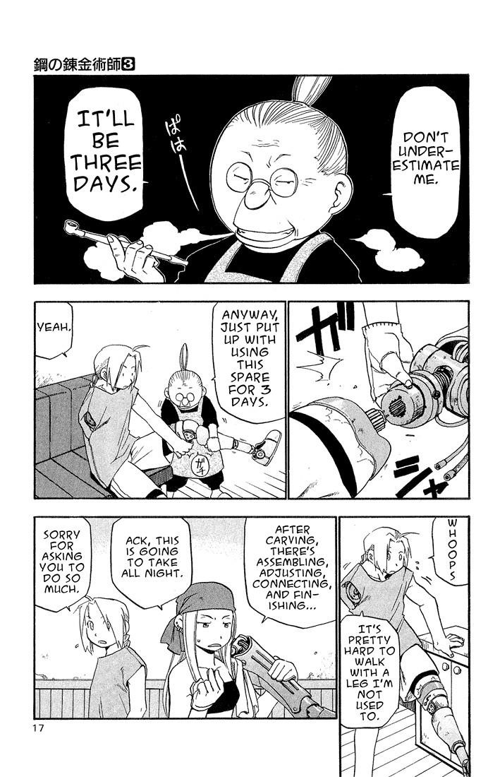 Fullmetal Alchemist Chapter 9 - Page 12 in English