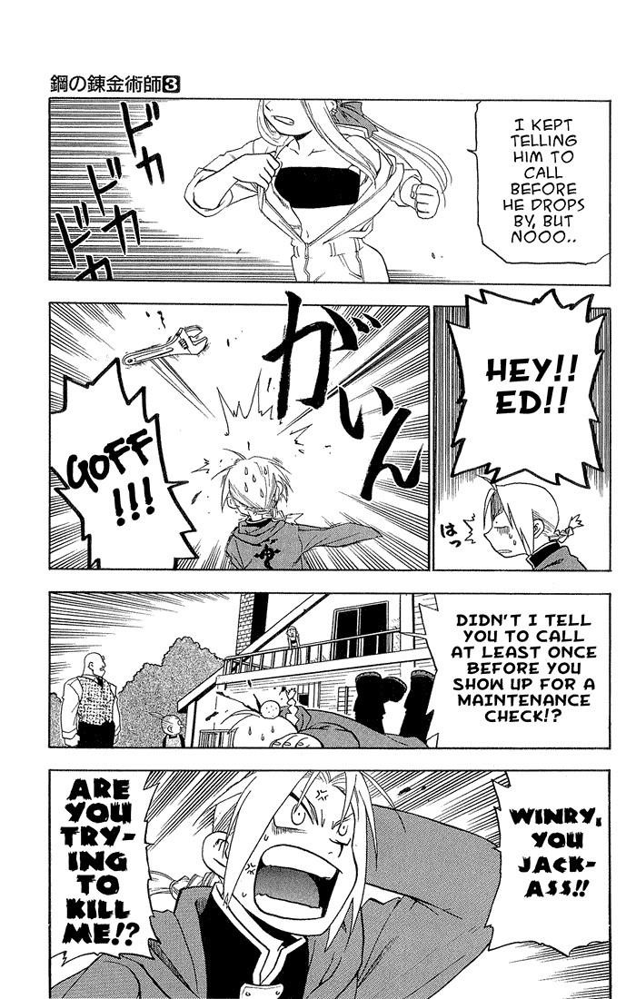 Fullmetal Alchemist Chapter 9 - Page 8 in English
