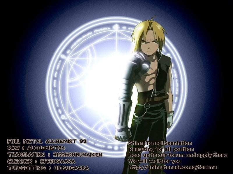 Fullmetal Alchemist Chapter 92 - Page 45 in English