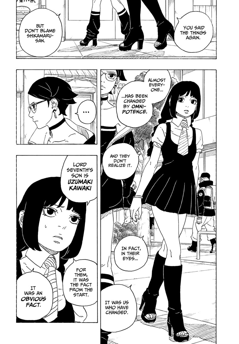 Boruto: Two Blue Vortex Chapter 1 - Page 9 in English