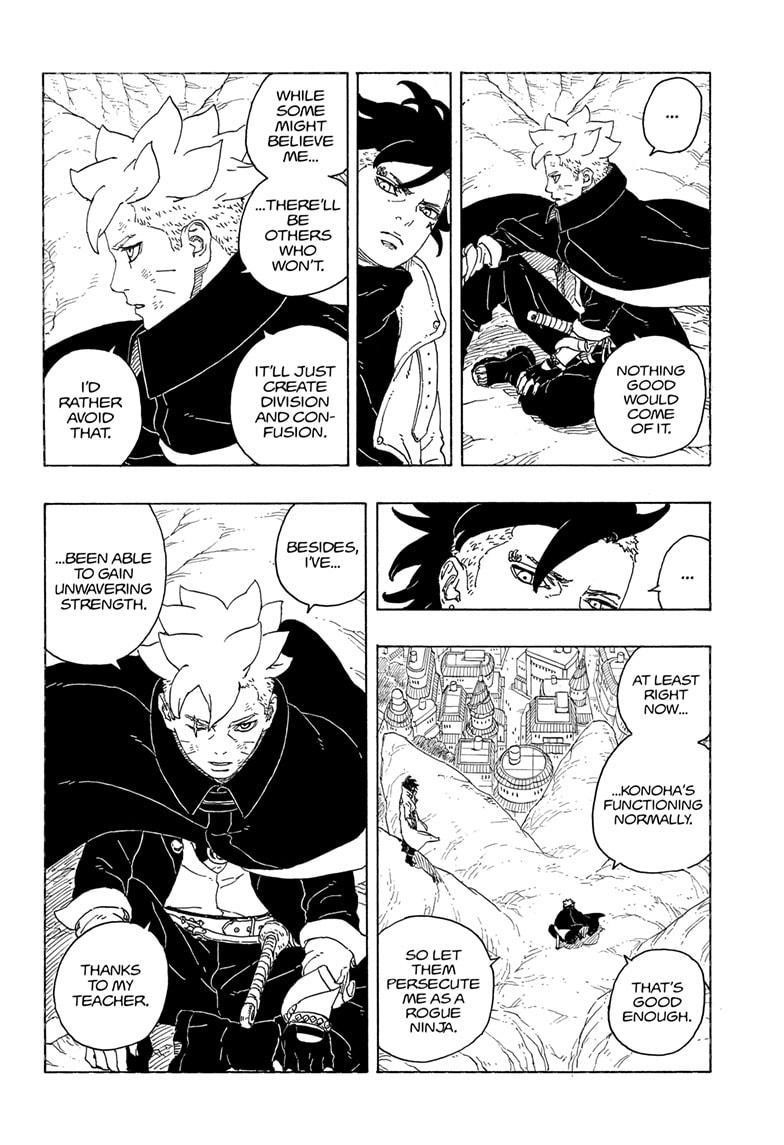 Boruto: Two Blue Vortex Chapter 15 - Page 32 in English