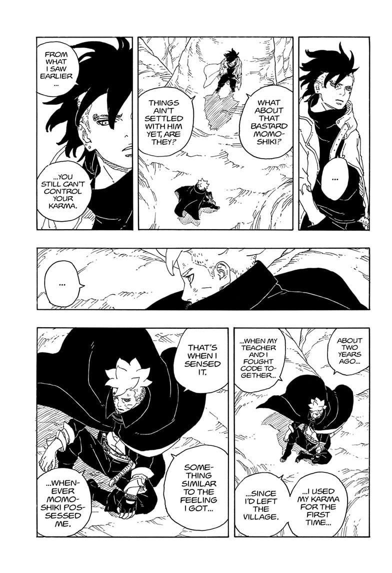 Boruto: Two Blue Vortex Chapter 15 - Page 33 in English