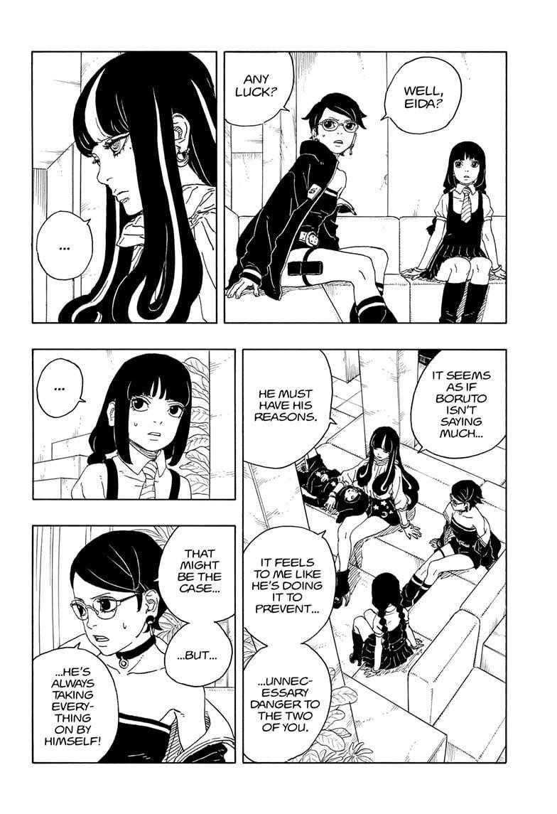 Boruto: Two Blue Vortex Chapter 16 - Page 12 in English