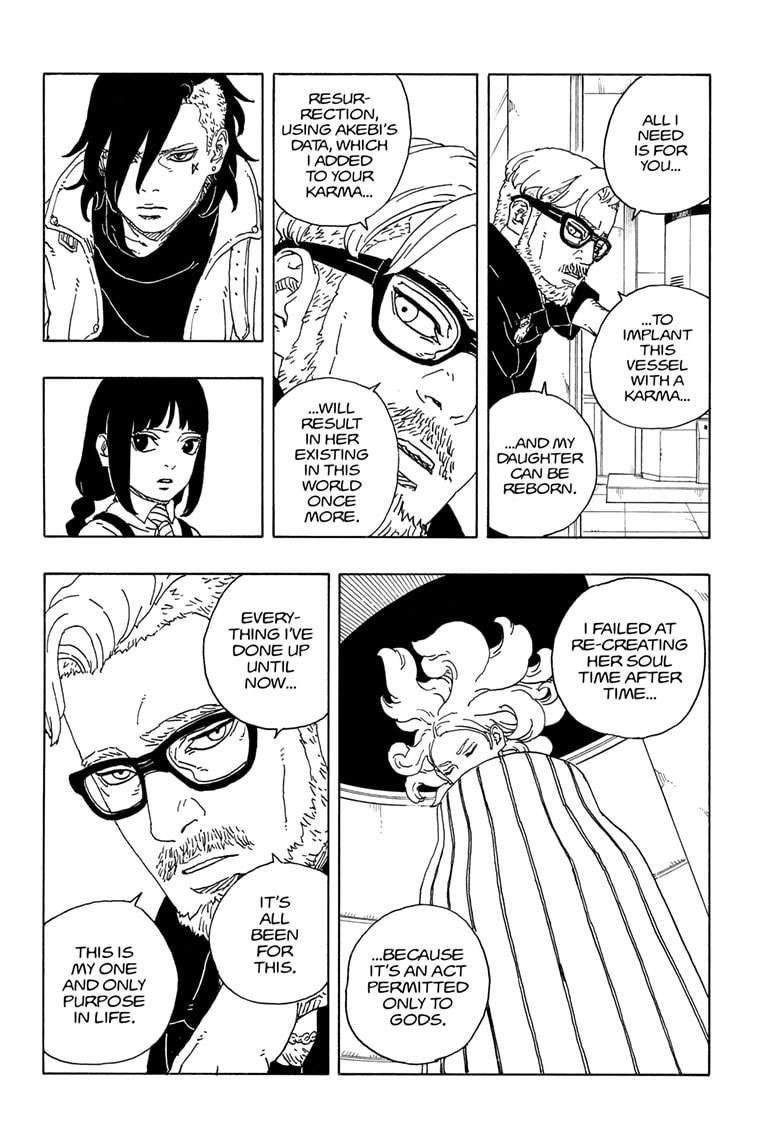 Boruto: Two Blue Vortex Chapter 18 - Page 22 in English
