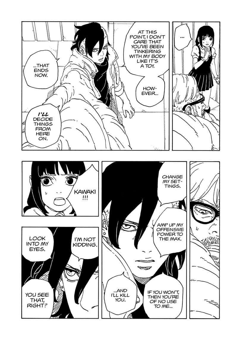 Boruto: Two Blue Vortex Chapter 18 - Page 5 in English