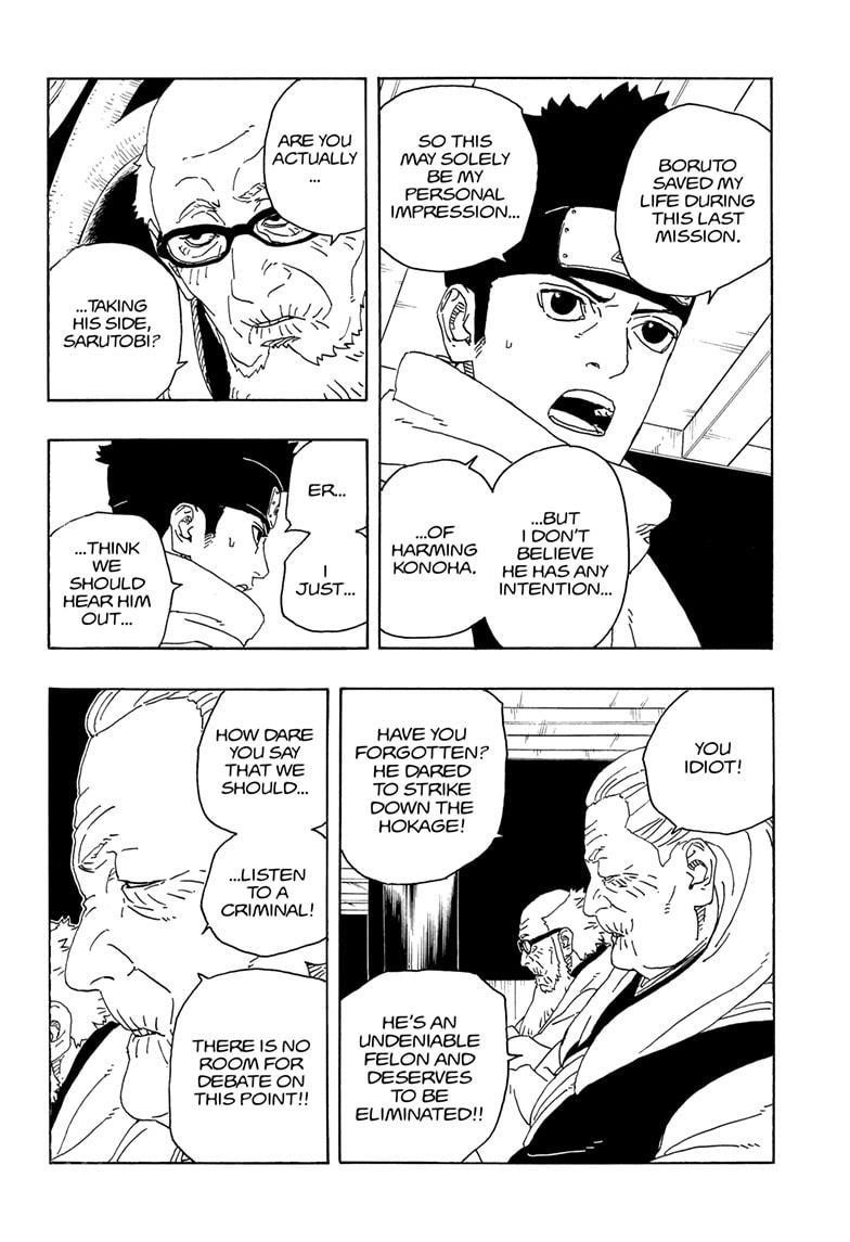 Boruto: Two Blue Vortex Chapter 26 - Page 22 in English